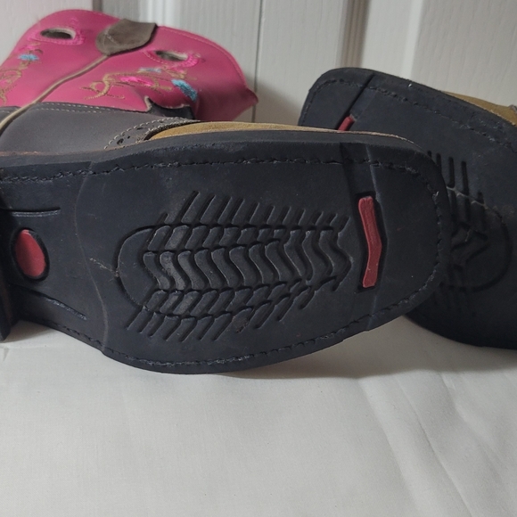 ❤ GIRL  BOOTS SIZE 13.5 100 % LEATHER - Picture 9 of 10